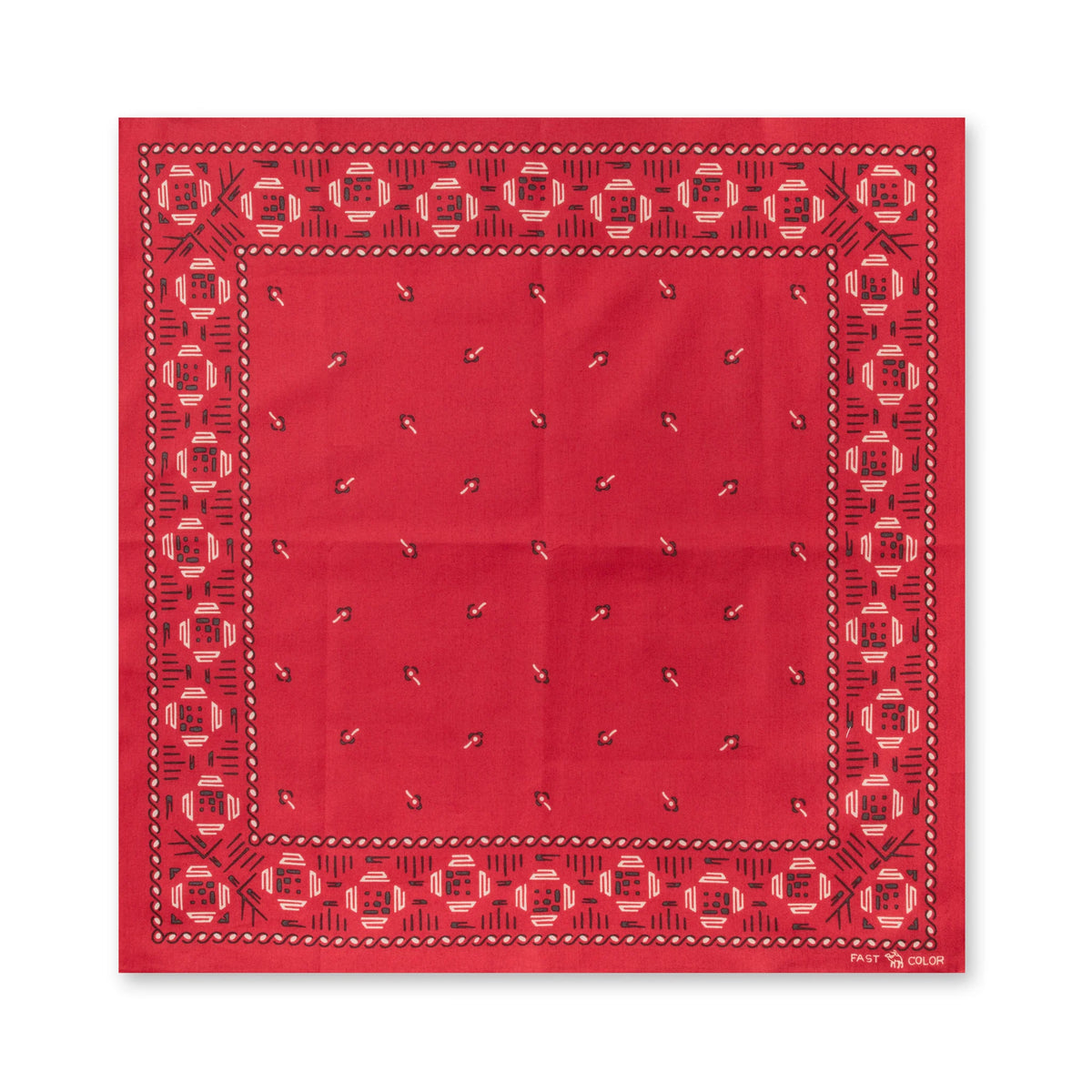One Ear Brand "Jomon" 50 x 50 Red