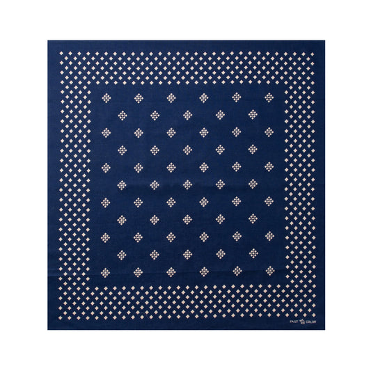 One Ear Brand_“Bishi” 70 x 70 Navy