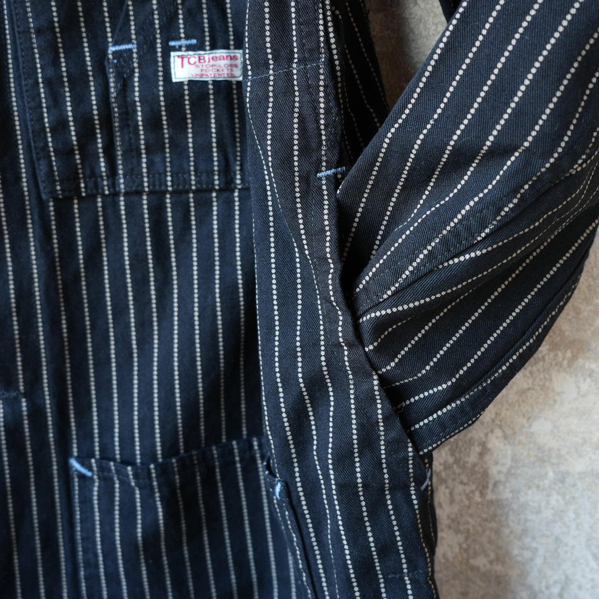 TCB Jeans Tabby's Coat Black Wabash