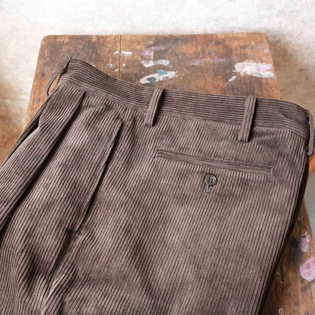 WORKERS_WORKERS Trousers_Heavy Corduroy Brown