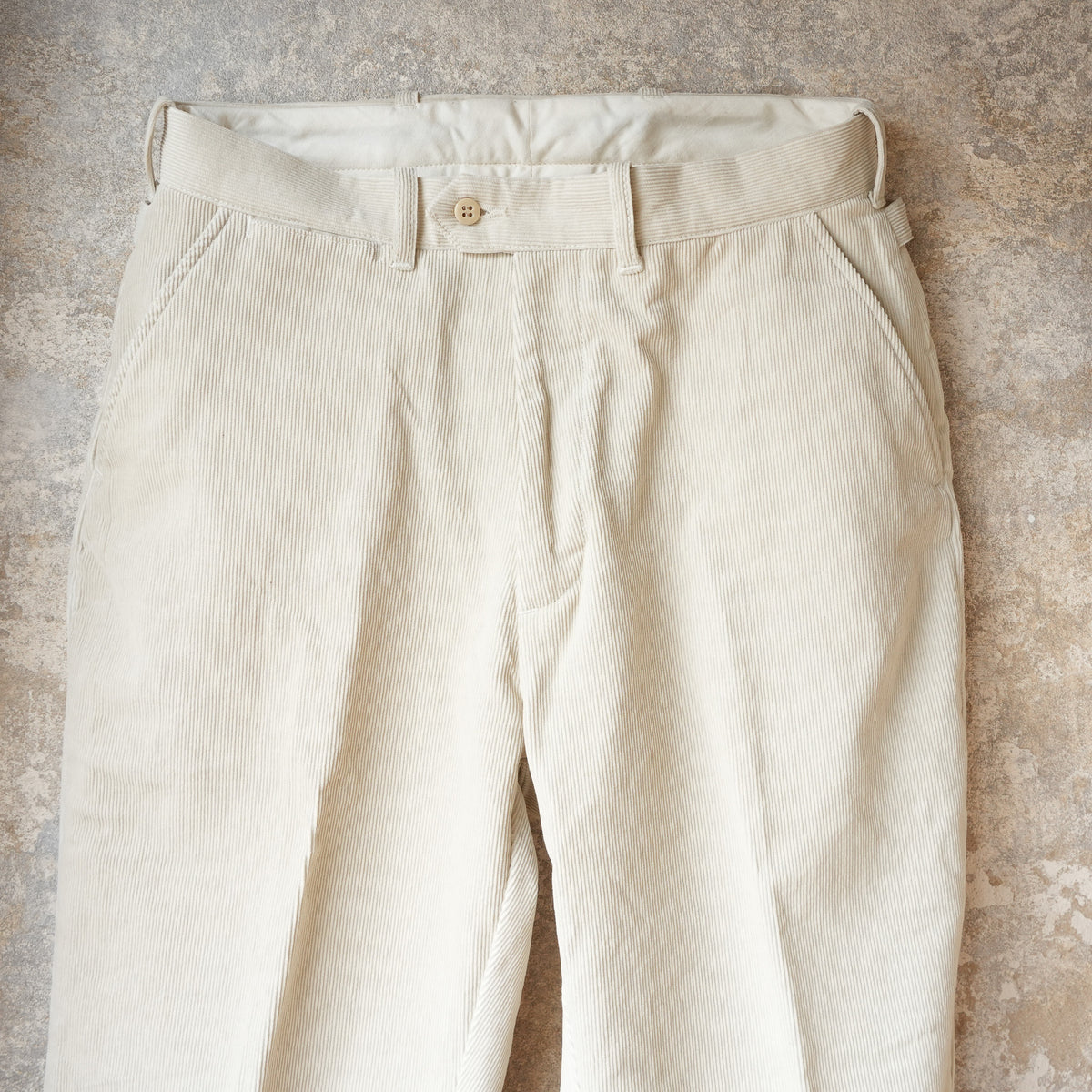 G&F Co._CORDUROY TROUSERS_OFF WHITE