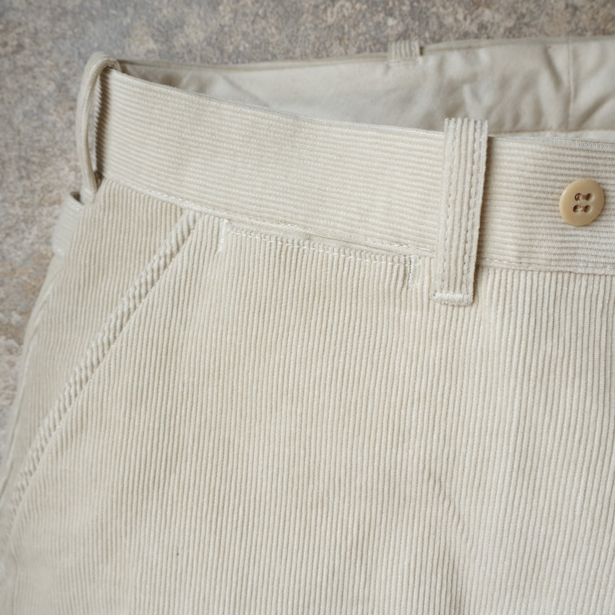 G&F Co._CORDUROY TROUSERS_OFF WHITE