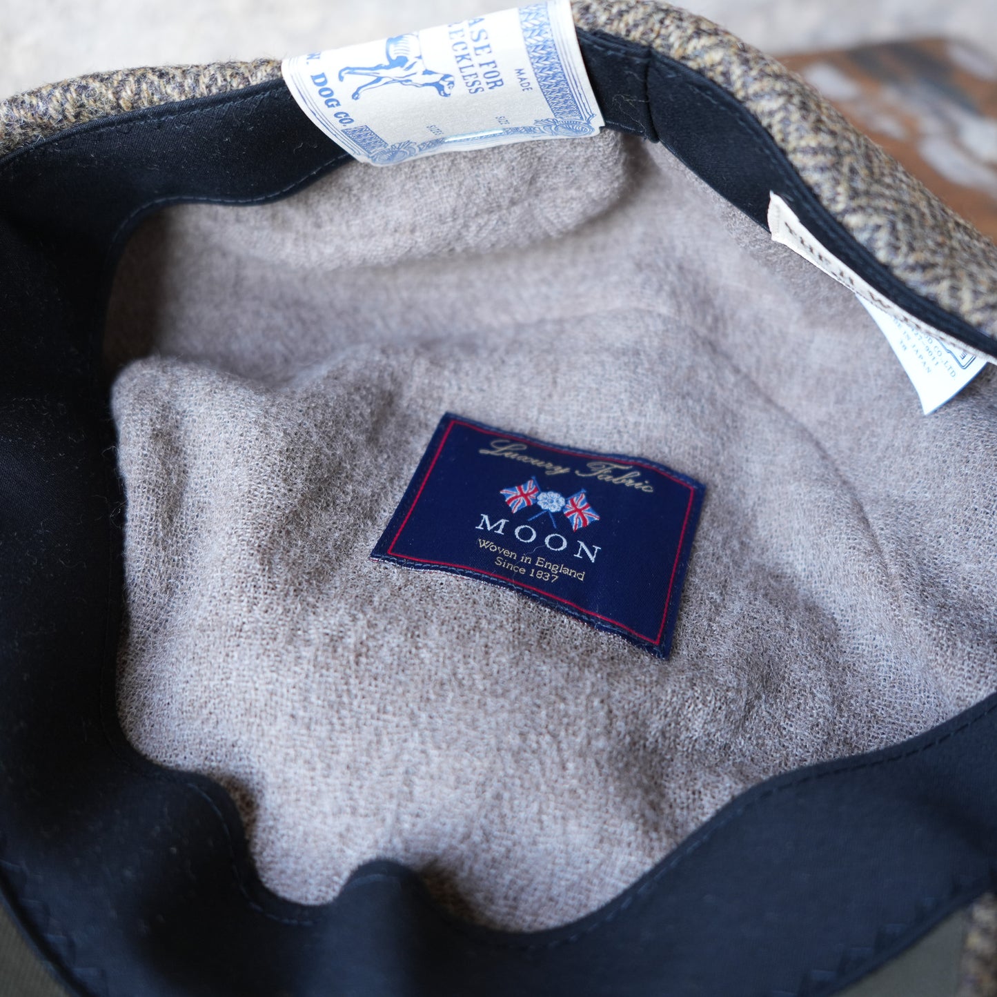 THE H.W.DOG&CO_D-01088_PEAKY CAP - Beige