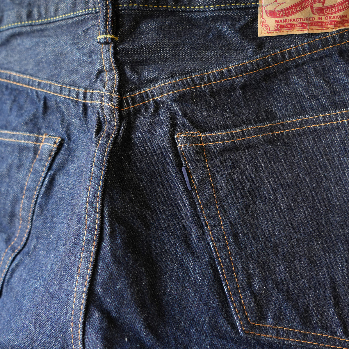 TCB jeans_50s Jeans_Indigo Tab
