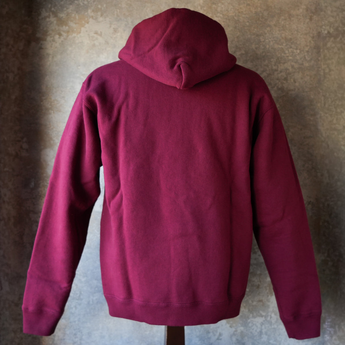 DELUXEWARE_SPZ-00_FULLZIP PARKA PLAIN_CRIMSON RED