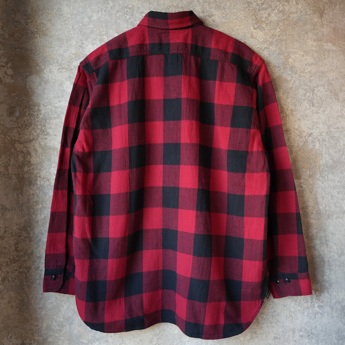WORKERS_Outdoor Deluxe Shirt_Pullover_Buffalo Check_Red