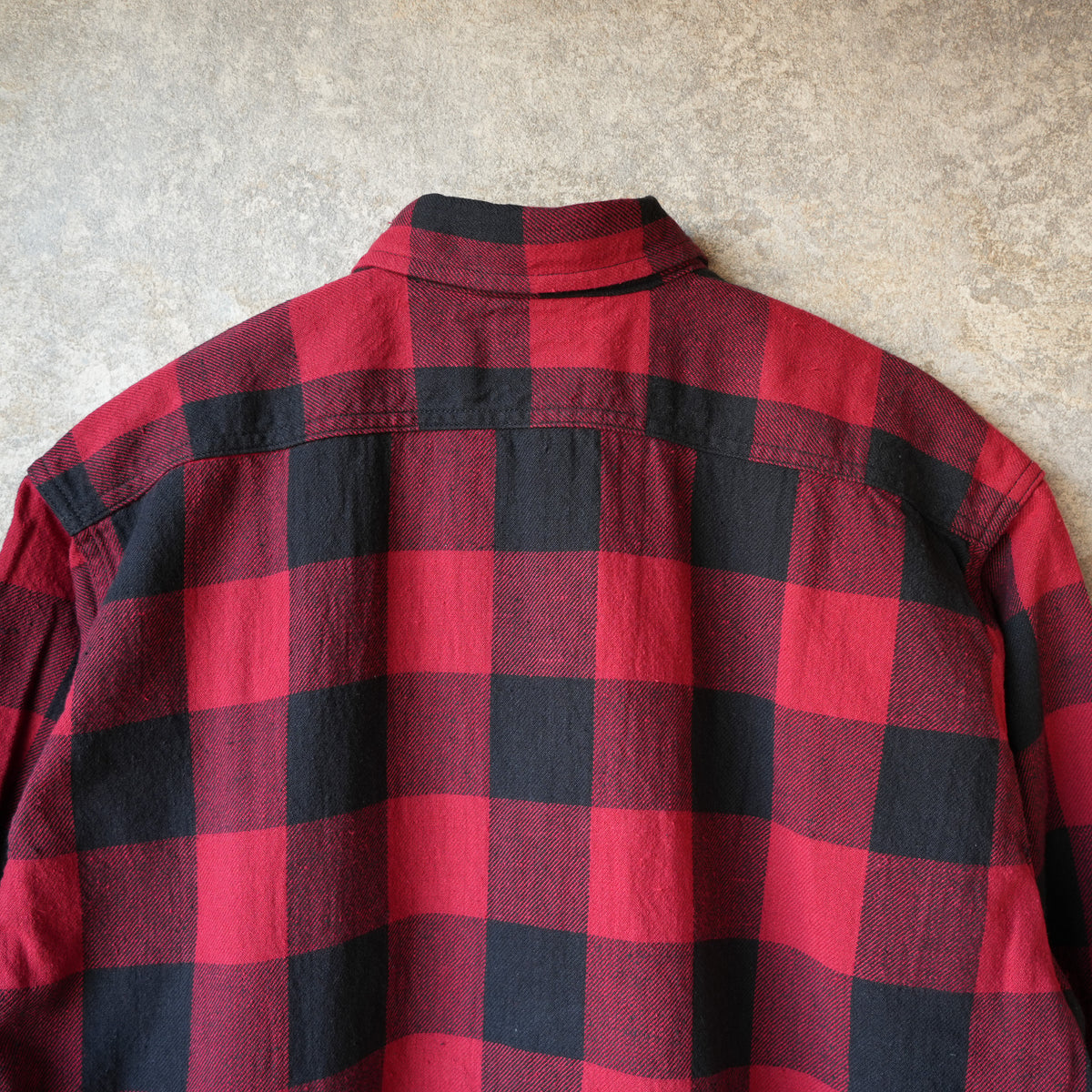 WORKERS_Outdoor Deluxe Shirt_Pullover_Buffalo Check_Red