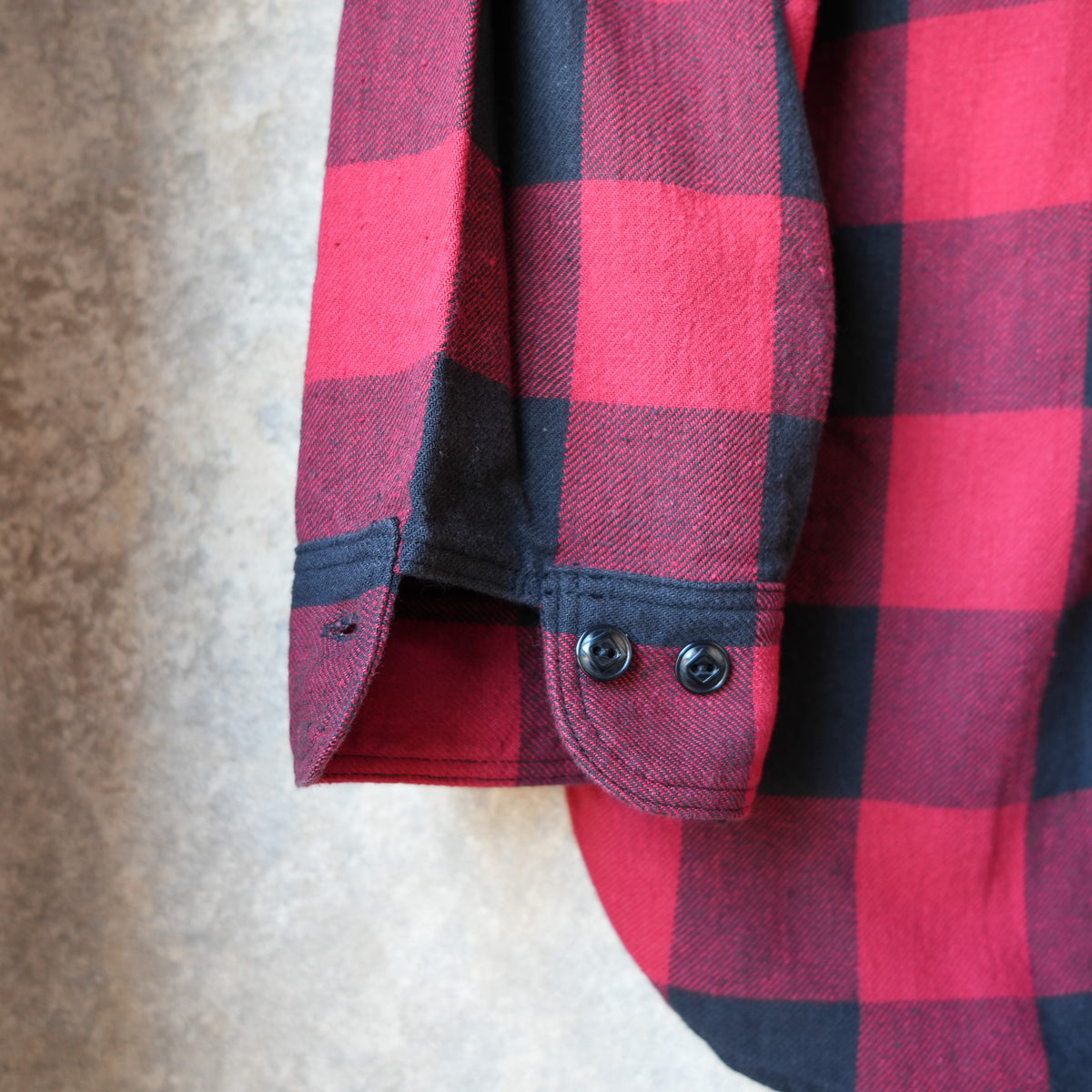 WORKERS_Outdoor Deluxe Shirt_Pullover_Buffalo Check_Red