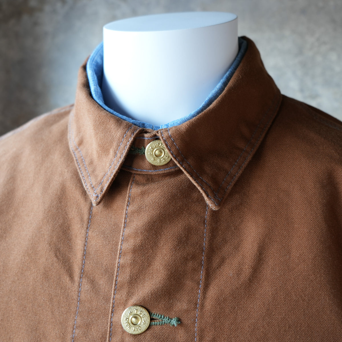 TCB Jeans_Cat Head Jacket_Brown Canvas