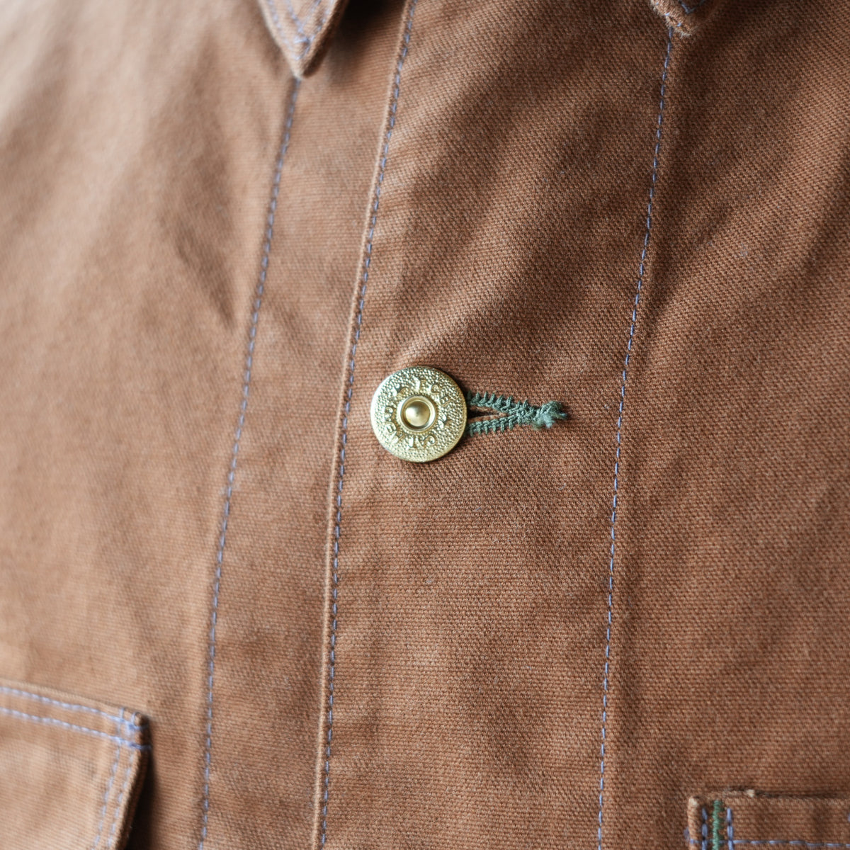 TCB Jeans_Cat Head Jacket_Brown Canvas