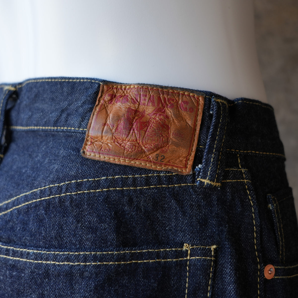 TCB Jeans_Late 1940s Jeans 13.5oz_Indigo Tab