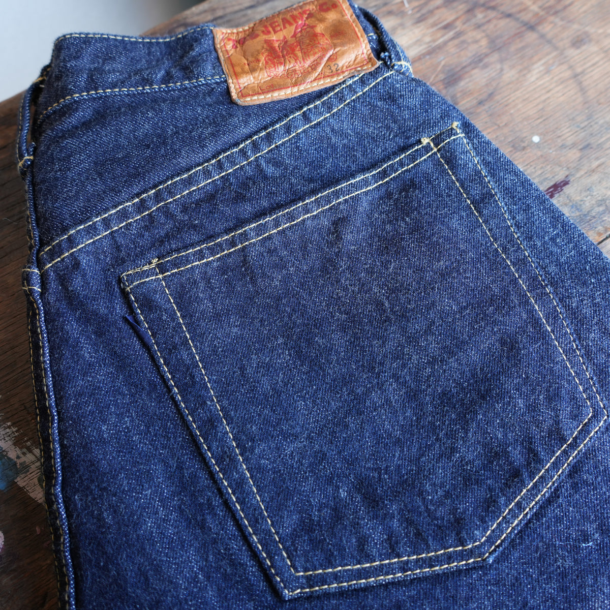 TCB Jeans_Late 1940s Jeans 13.5oz_Indigo Tab