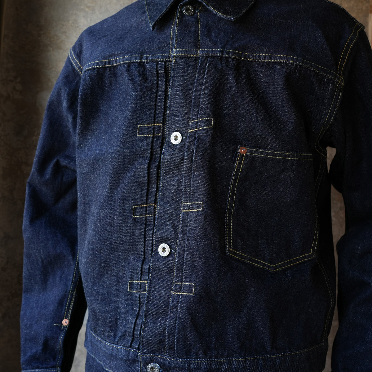 TCB Jeans_Late 1940s Jacket 13.5oz_Indigo Tab