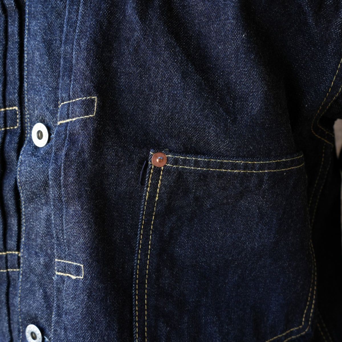 TCB Jeans_Late 1940s Jacket 13.5oz_Indigo Tab