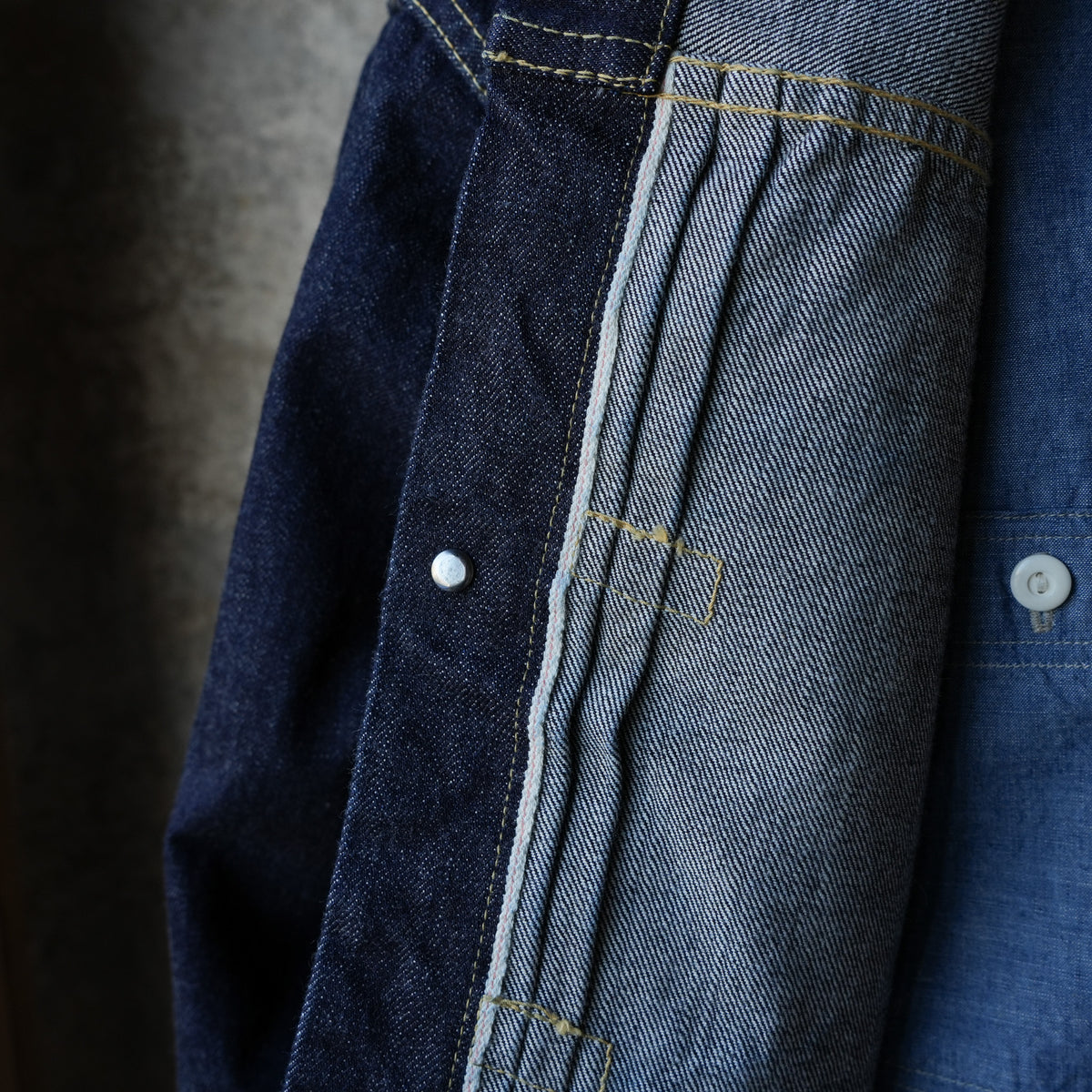 TCB Jeans_Late 1940s Jacket 13.5oz_Indigo Tab