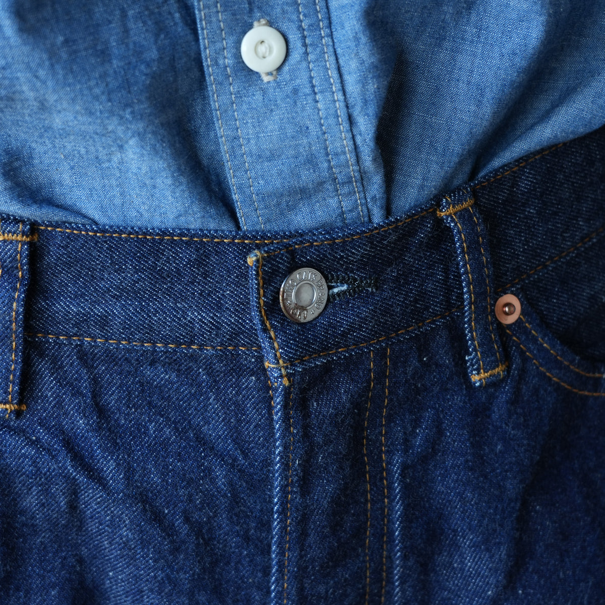 TCB Jeans_60's jeans 13oz