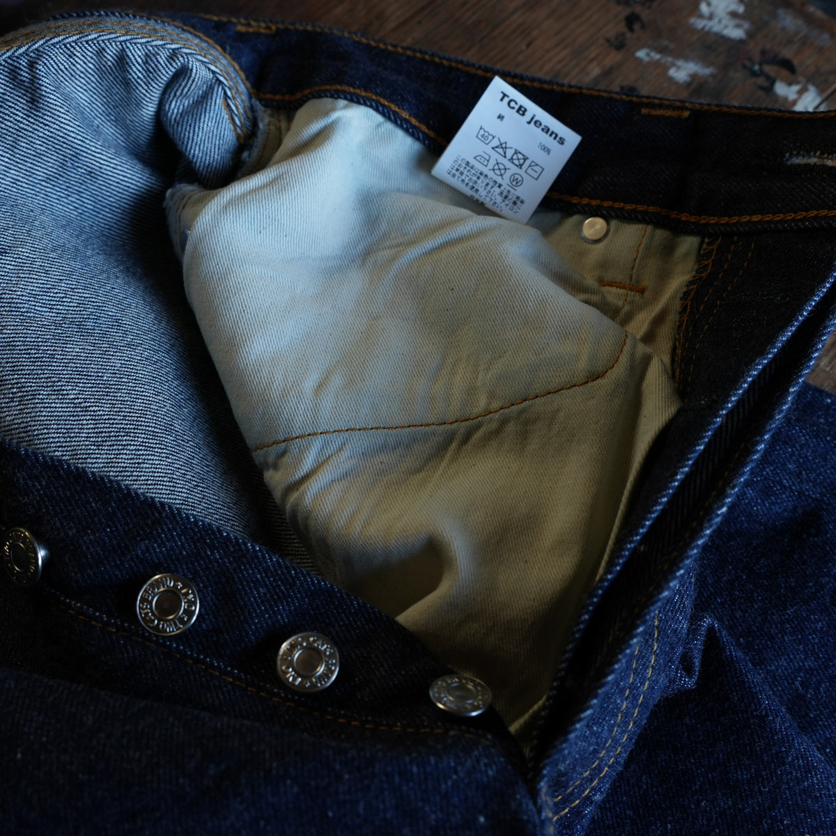 TCB Jeans_60's jeans 13oz