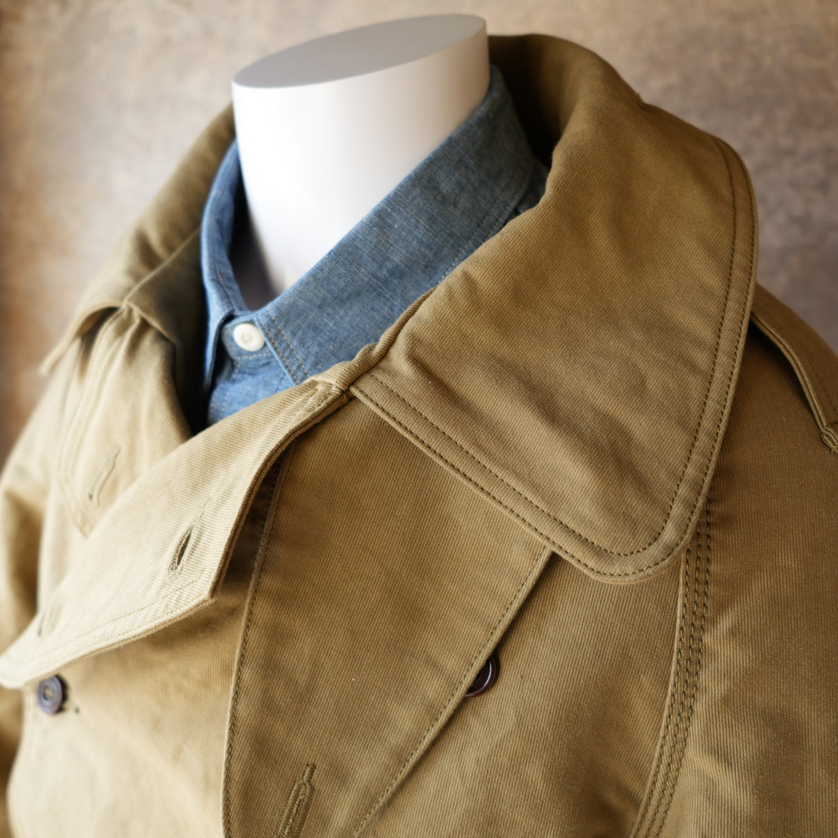 DALEE'S&CO_MJ3801_1938s MOTOR JACKET_KHAKI