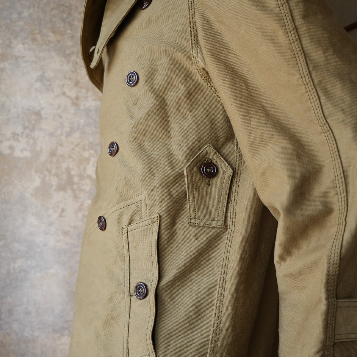 DALEE'S&CO_MJ3801_1938s MOTOR JACKET_KHAKI