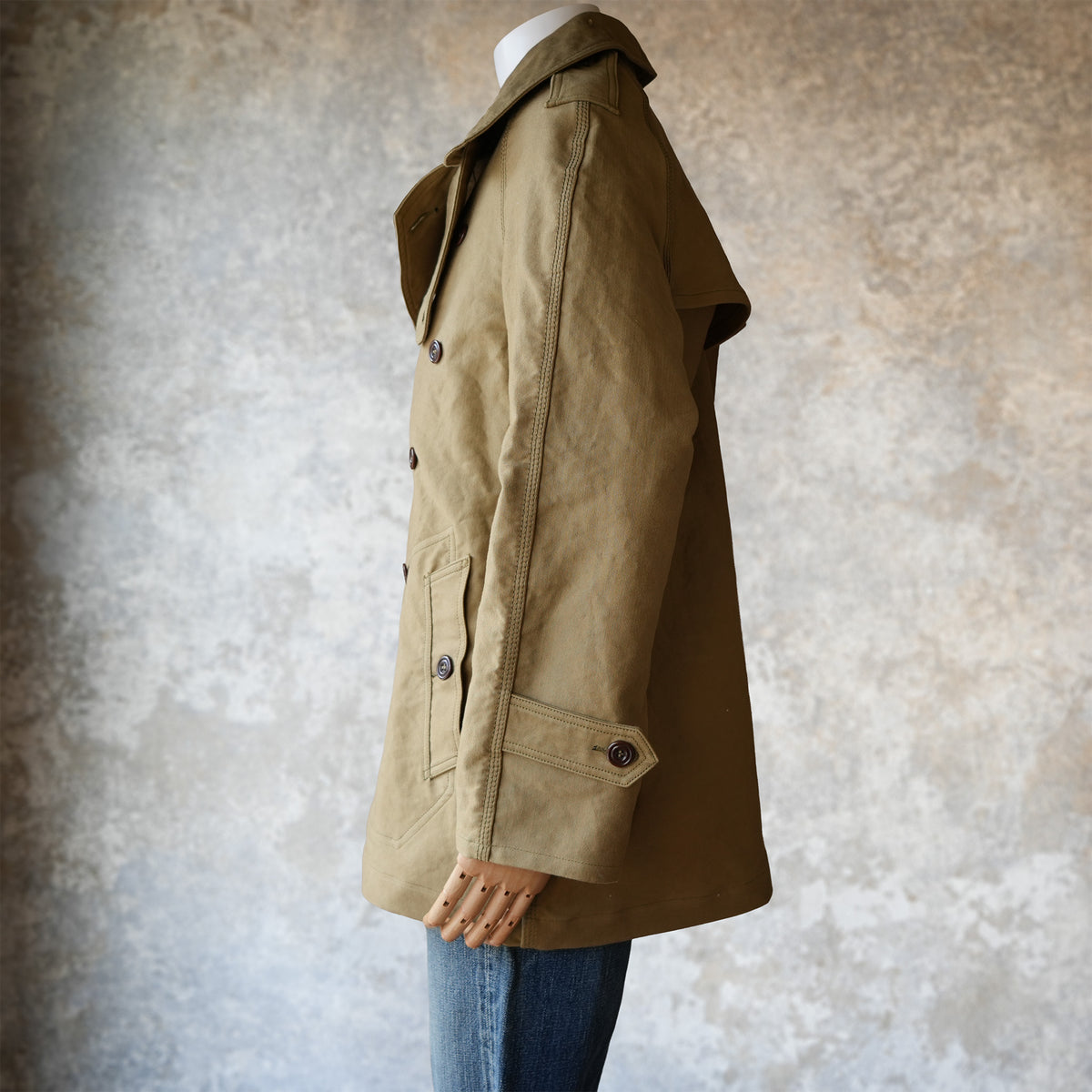 DALEE'S&CO_MJ3801_1938s MOTOR JACKET_KHAKI