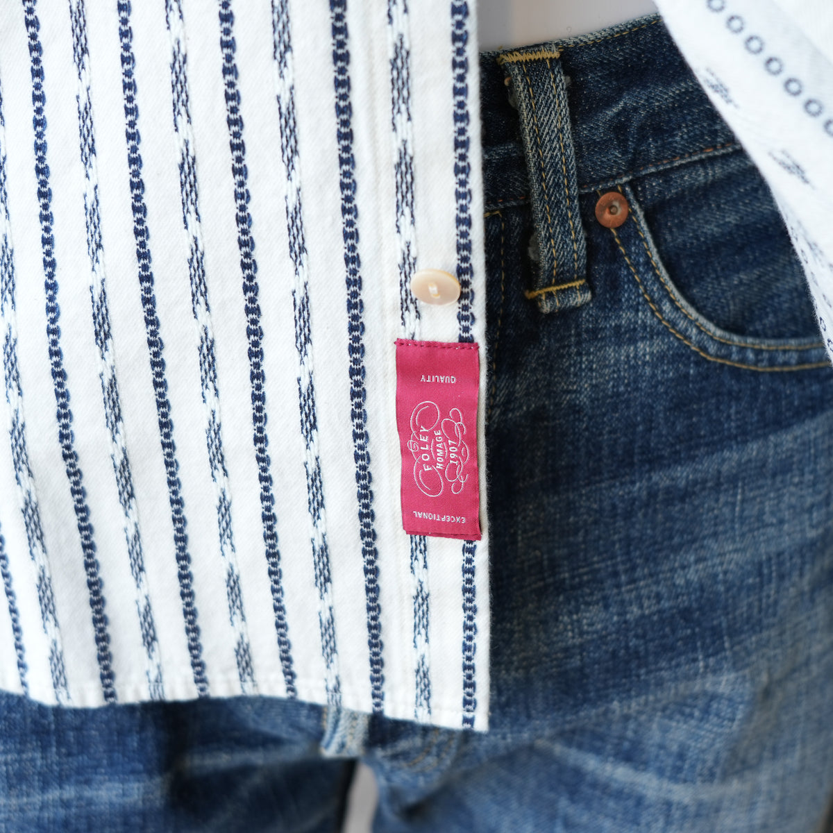 PREQUEL_S1015 Classic Long Point Shirt_Classic Long Point Shirt