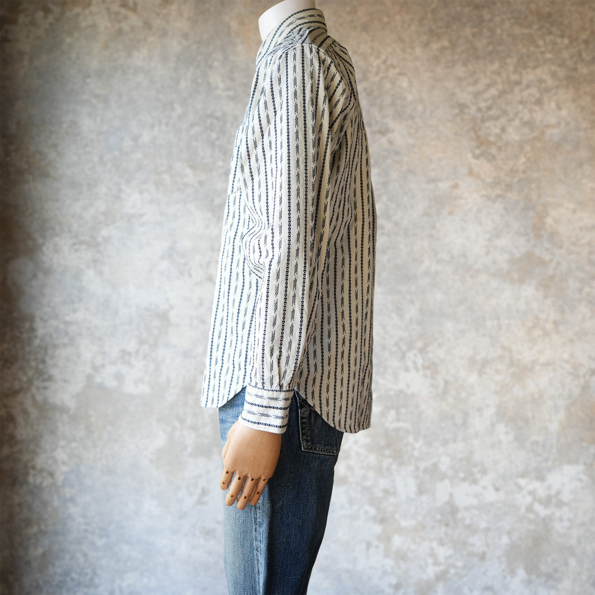 PREQUEL_S1015 Classic Long Point Shirt_Classic Long Point Shirt