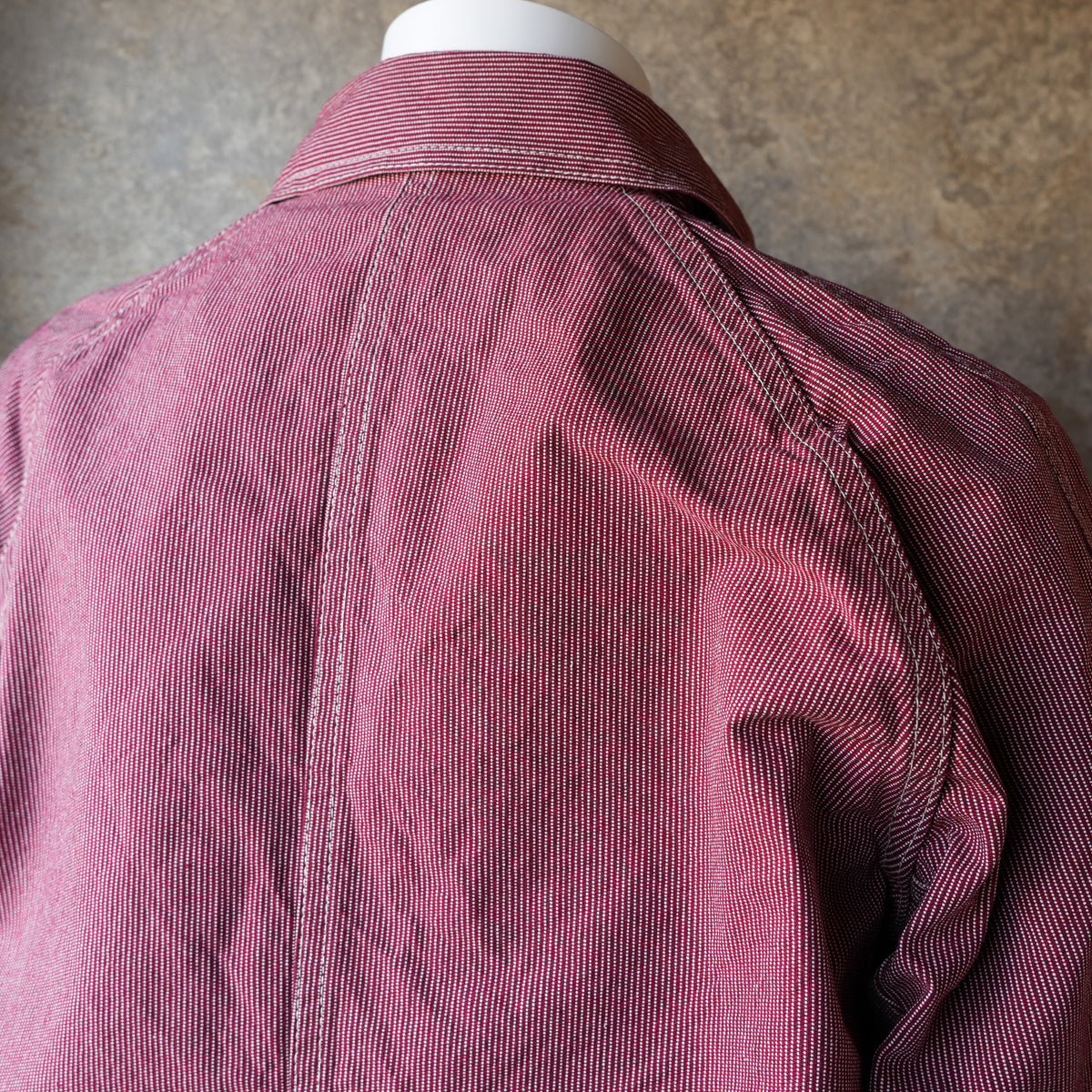 TCB Jeans_BLACK CAT JACKET Pin Check_RED