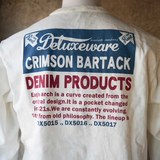 DELUXEWARE_BRGX-264_CRIMSON BARTACK_WHITE