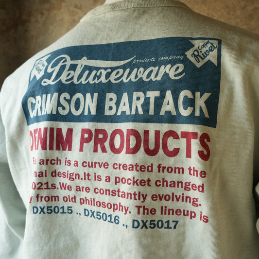 DELUXEWARE_BRGX-264_CRIMSON BARTACK_GREEN.WASH