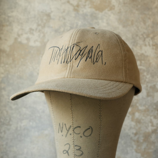 THE H.W.DOG&CO_D-01083_SIGN LOGO LOW CAP_Beige