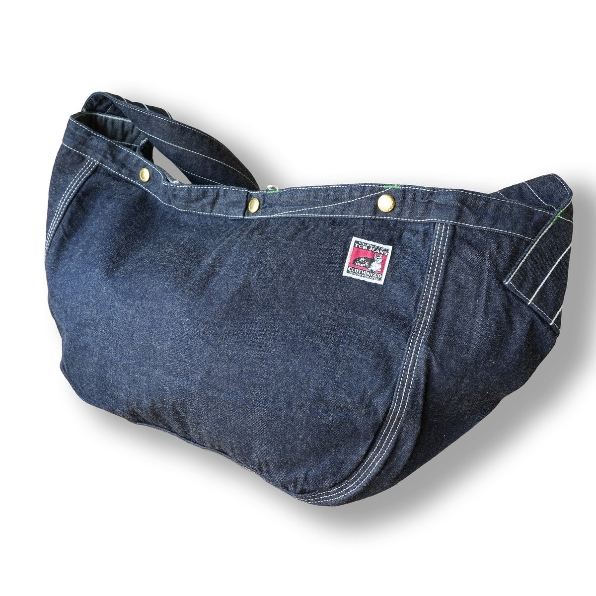 TCB jeans_NEWS PAPER BAG_Color Denim BLUE