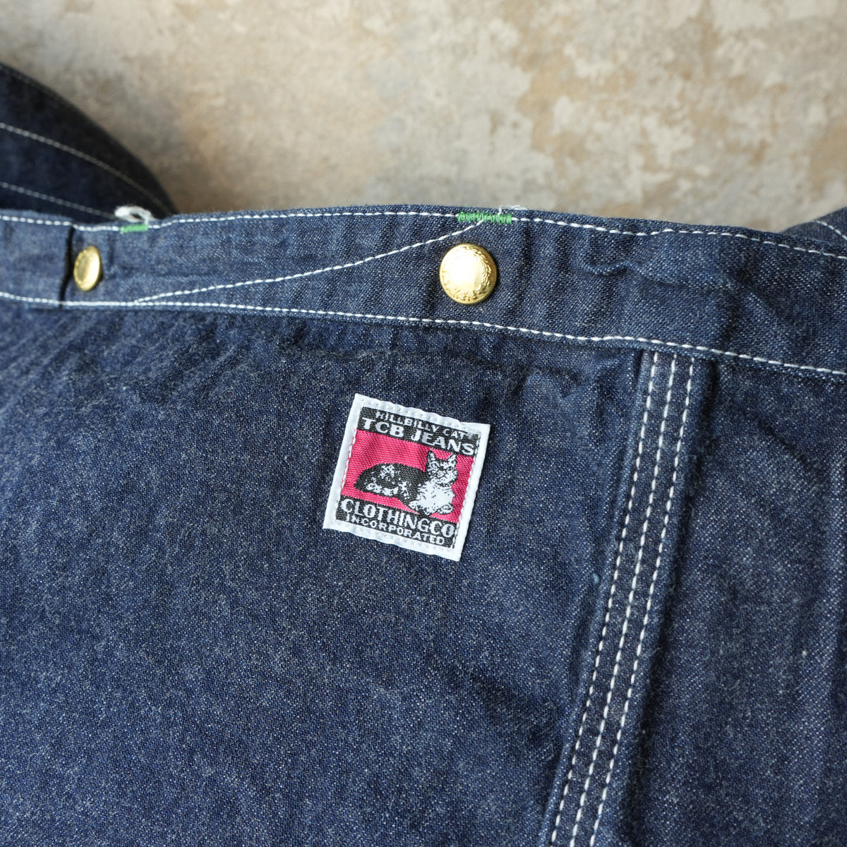 TCB jeans_NEWS PAPER BAG_Color Denim BLUE