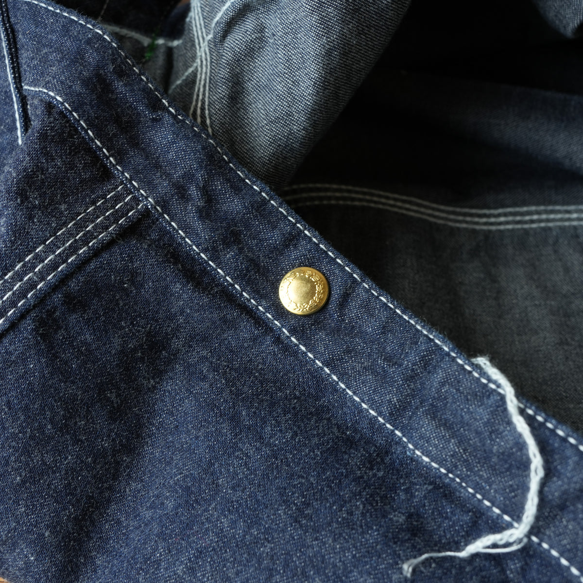 TCB jeans_NEWS PAPER BAG_Color Denim BLUE