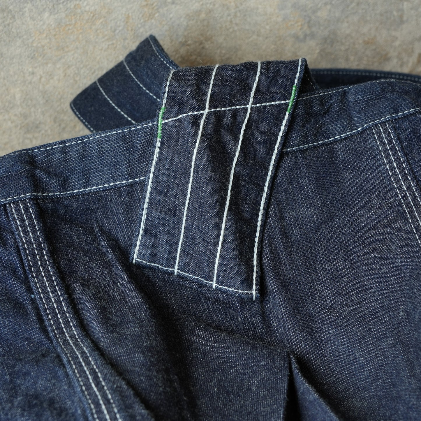 TCB jeans_NEWS PAPER BAG_Color Denim BLUE