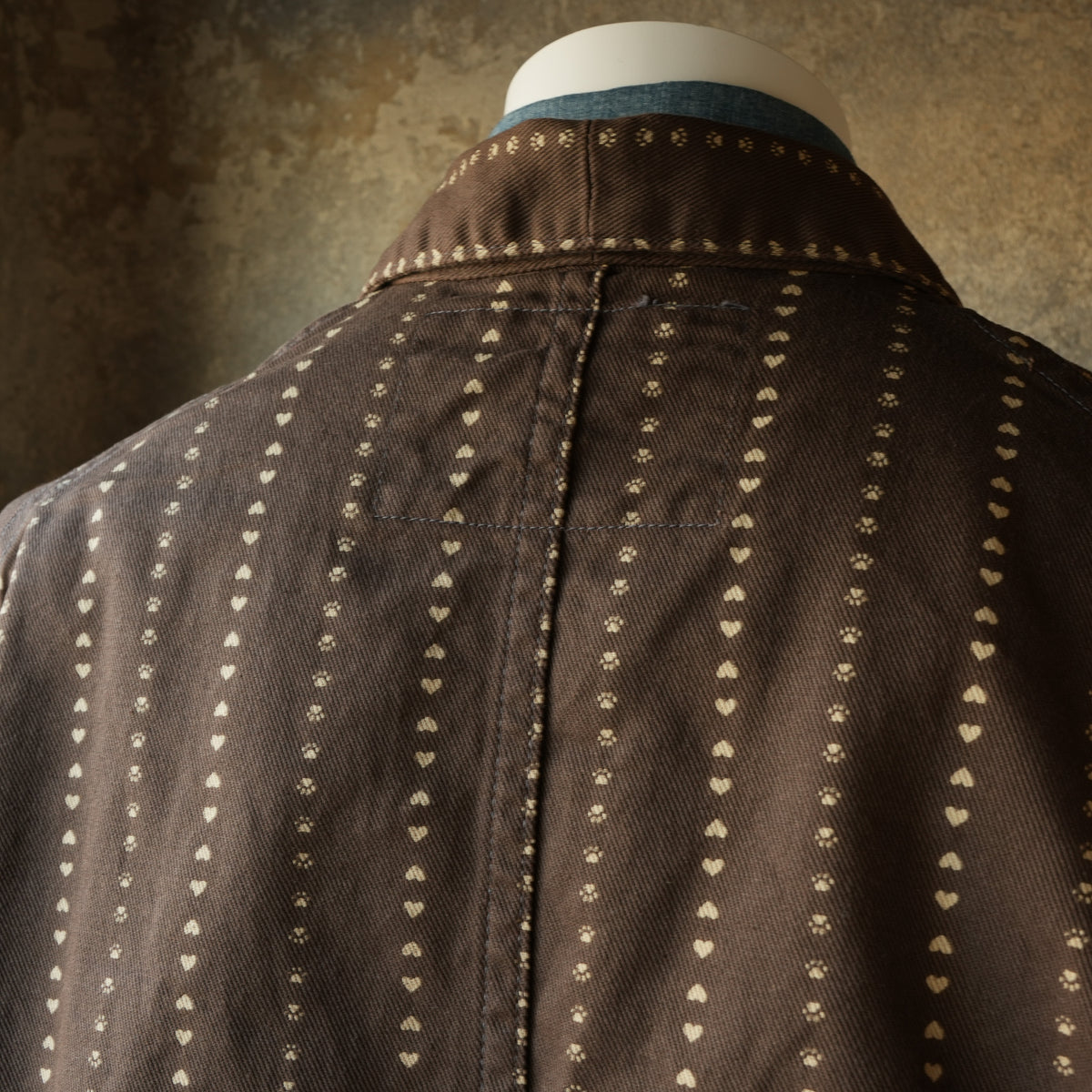 TCB Jeans_Cathartt Chore Coat_Brown Paw Stripe