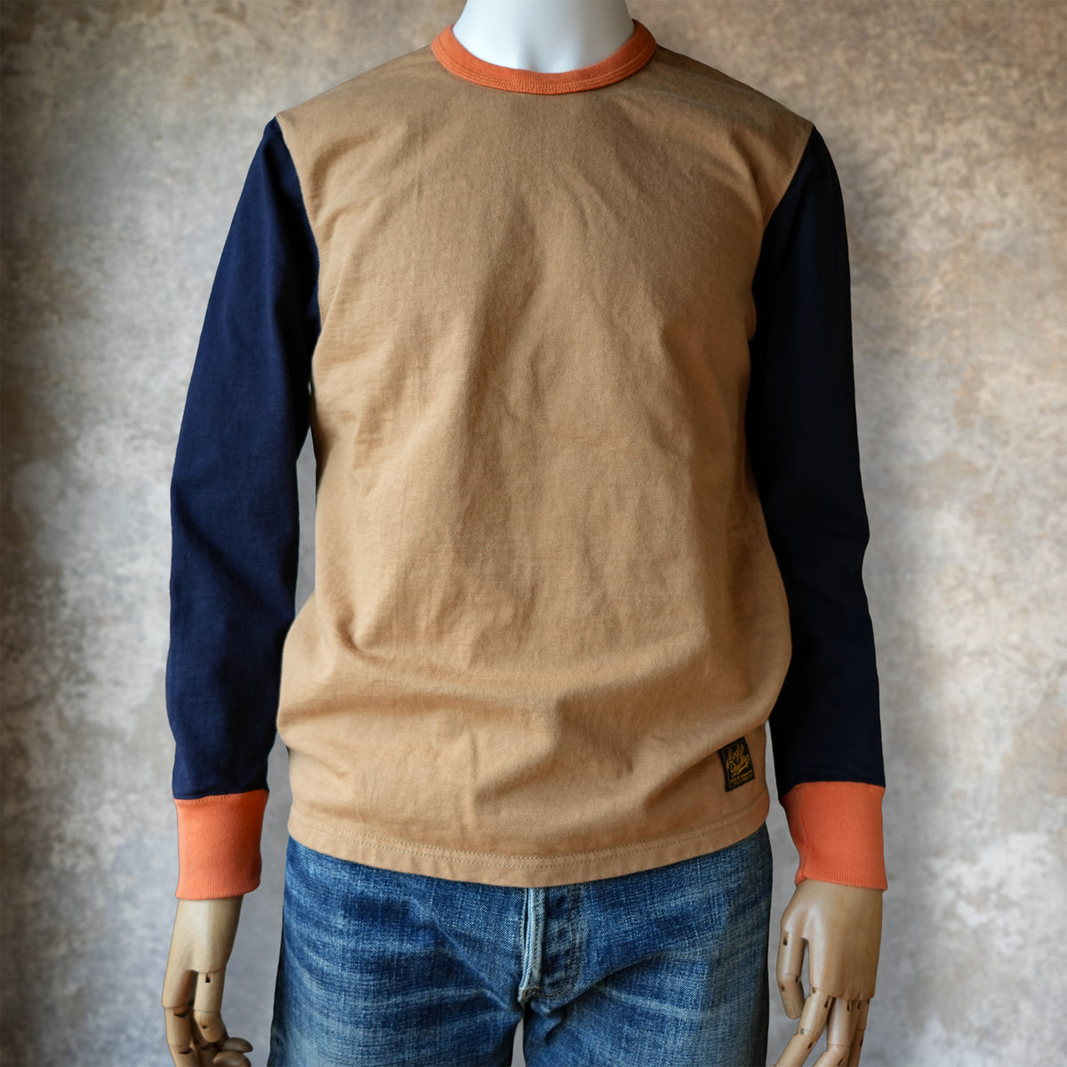 DELUXEWARE_DXTL-261_3C LONG SLEEVE_OLD.GOLD