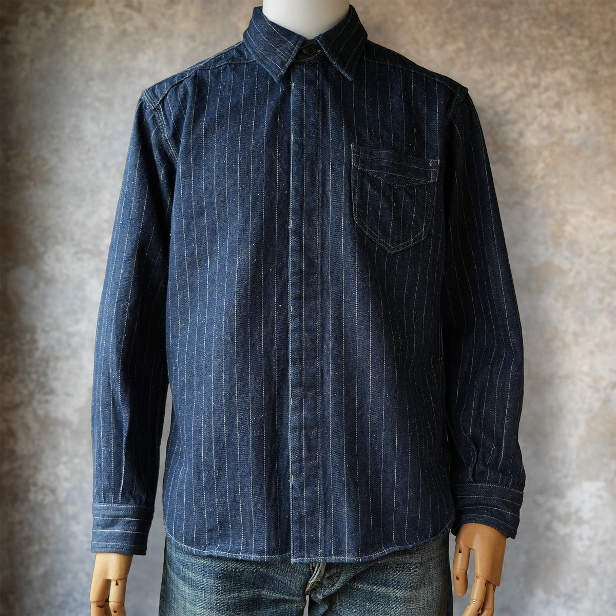 DELUXEWARE_7630A_DENIM NEL SHIRT