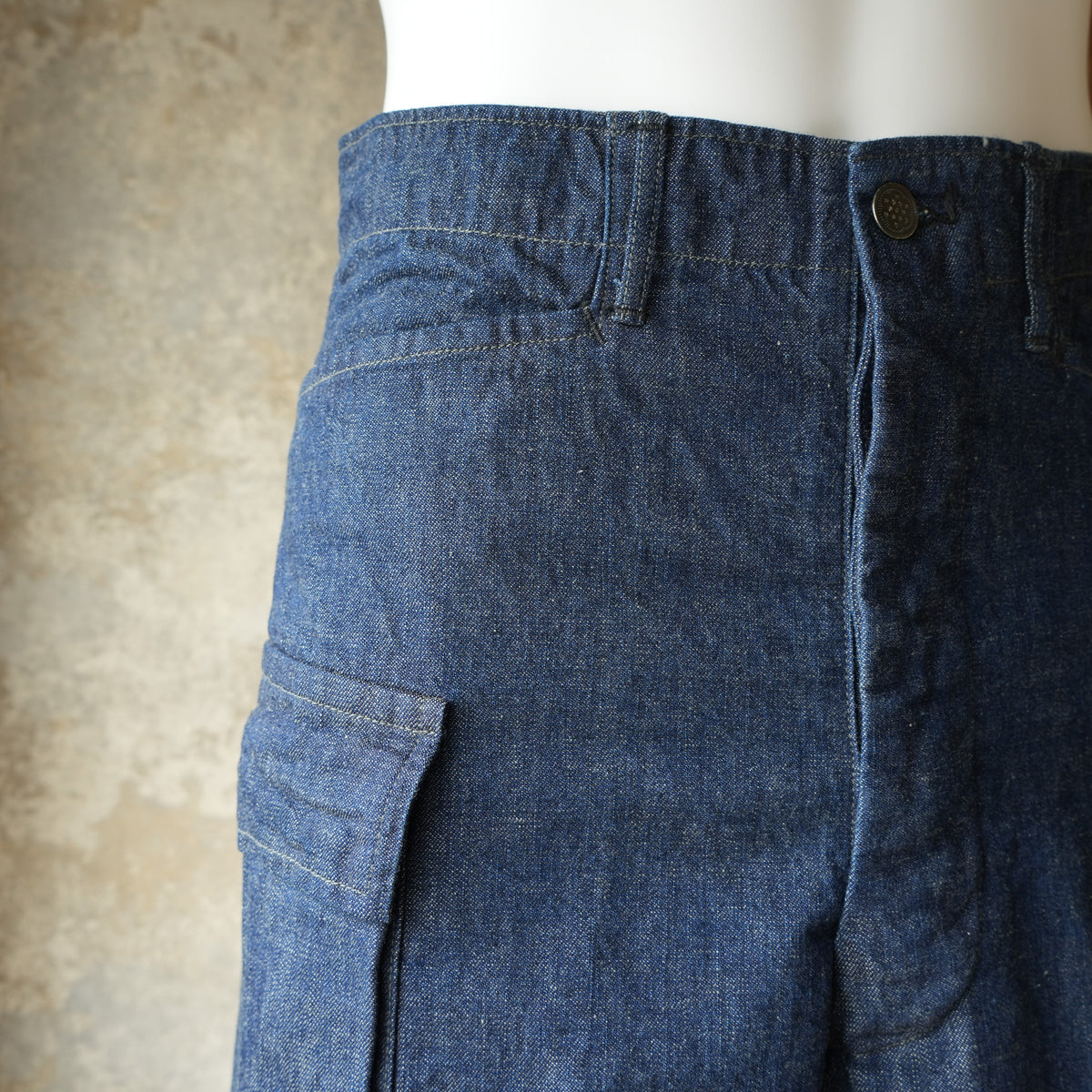 WORKERS M43 Trousers Mod 10 oz Brown Back Denim