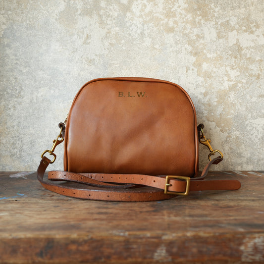 VASCO_VS-296L LEATHER OFFICER POUCH BAG_SAND