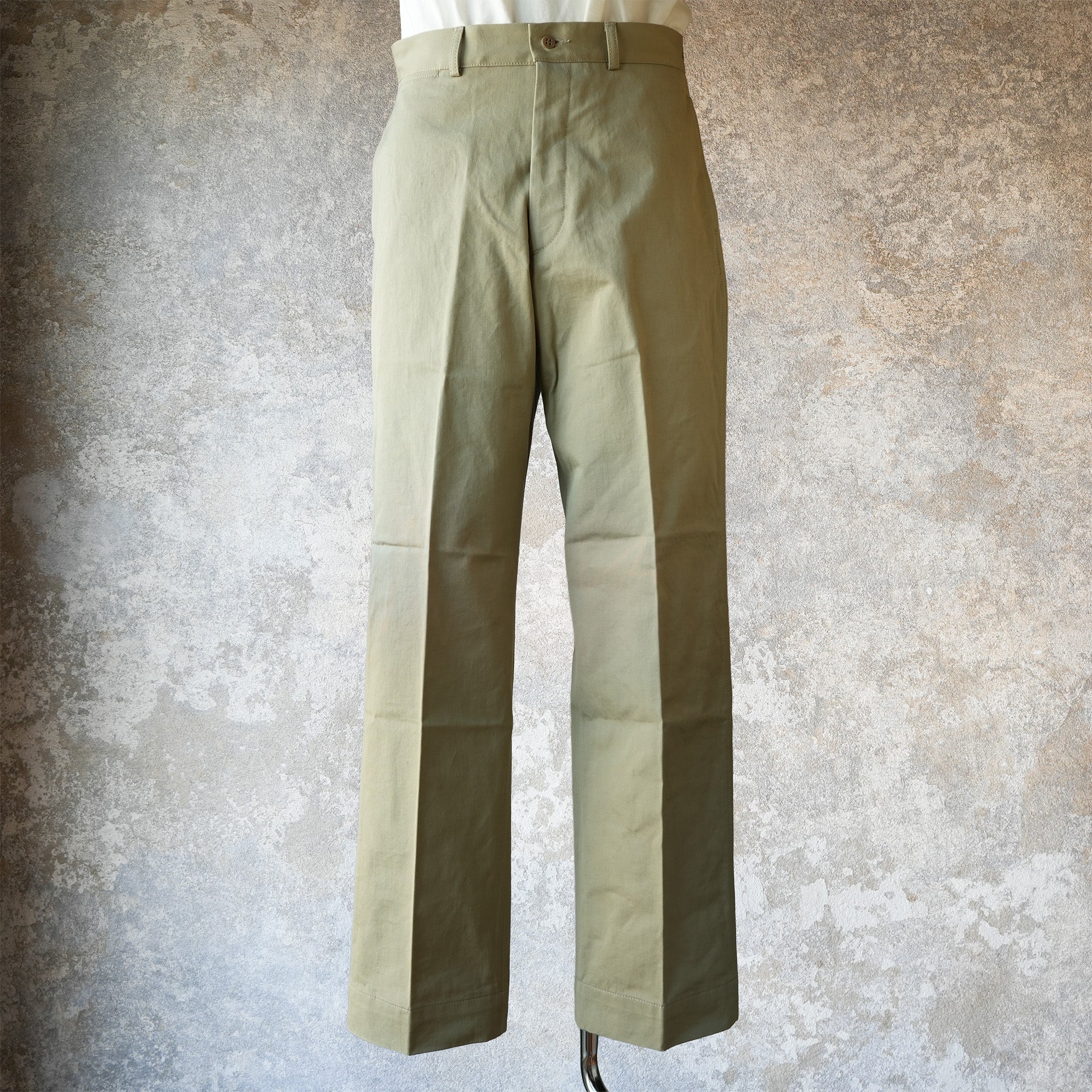 パンツ G&F Co. AFTER-WAR TROUSERS G&F Co._AFTER WAR TROUSERS_KHAKI – JeansShopSpiral