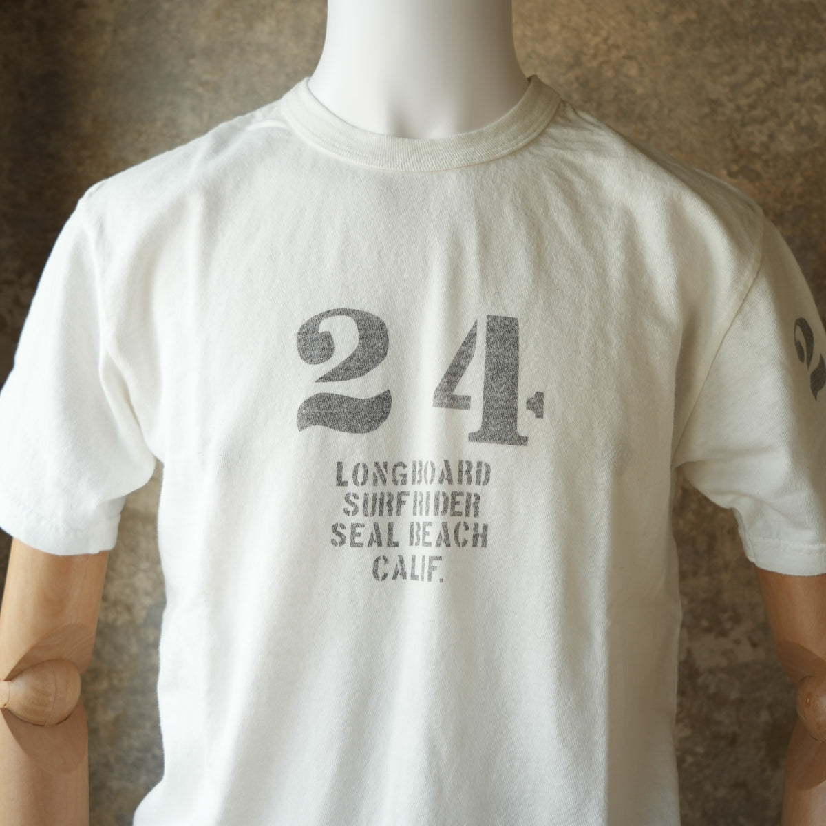 UES_652603_ナンバリング Tシャツ_WHITE