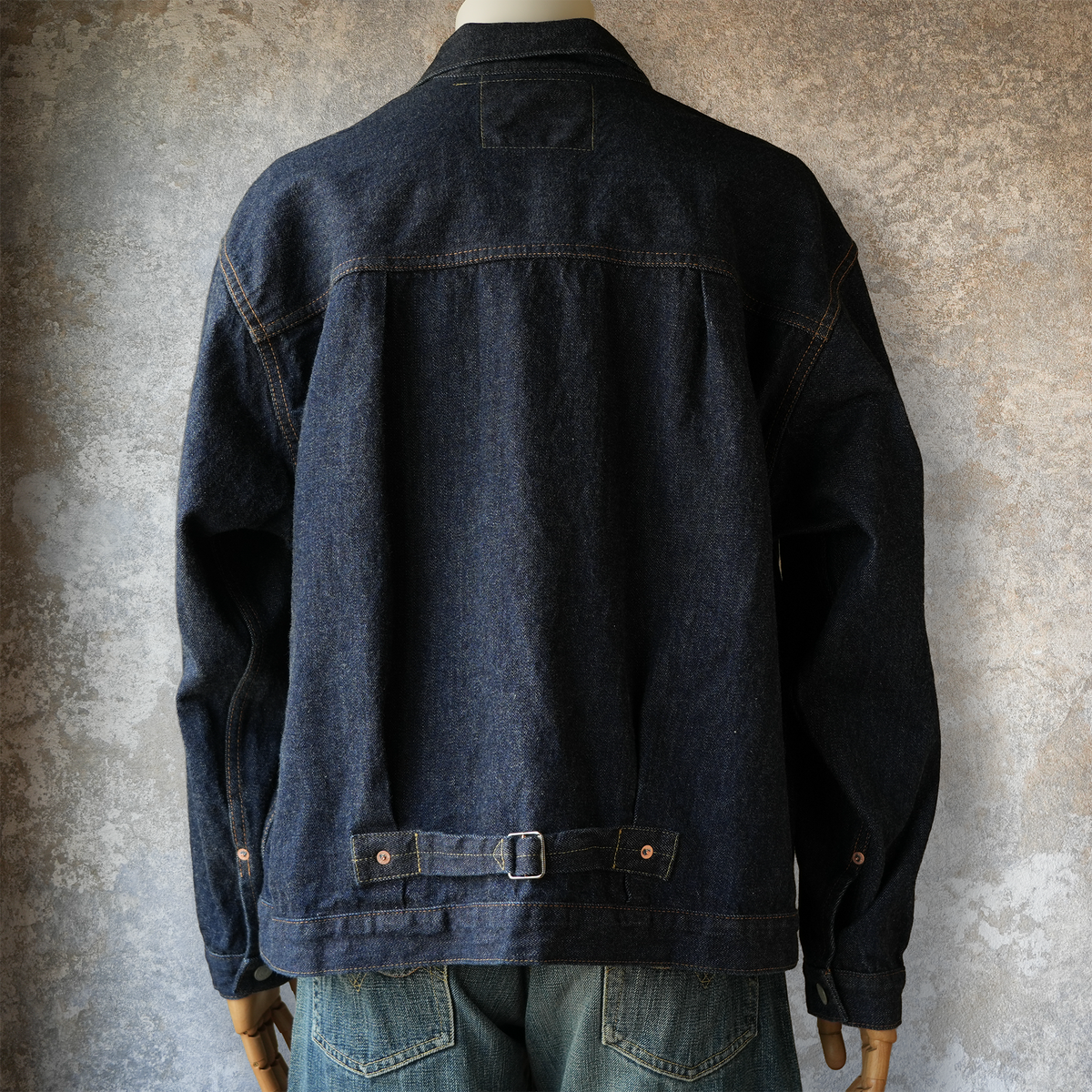 WORKERS_Lot 806XH, Full-Back, 14.7 oz, Indigo Raw Denim
