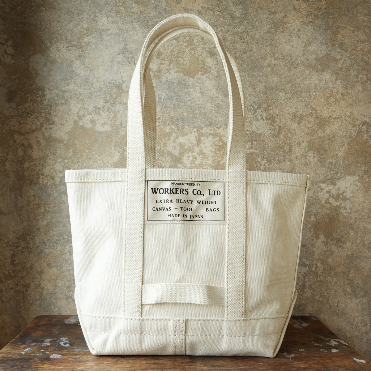 WORKERS_Tool Bag, Medium-Long Handle, Ecru x Ecru