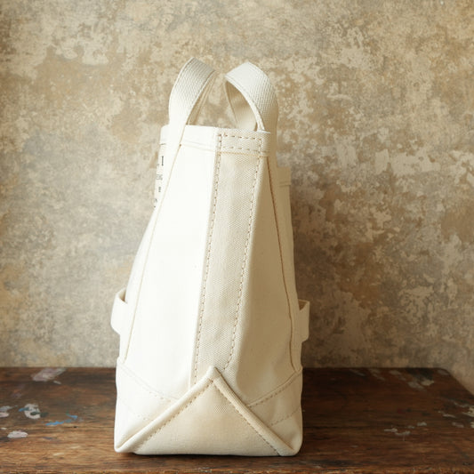 WORKERS_Tool Bag, Medium-Short Handle, Ecru x Ecru