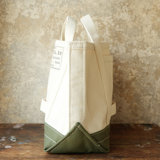 WORKERS_Tool Bag, Medium-Short Handle, Ecru x OD