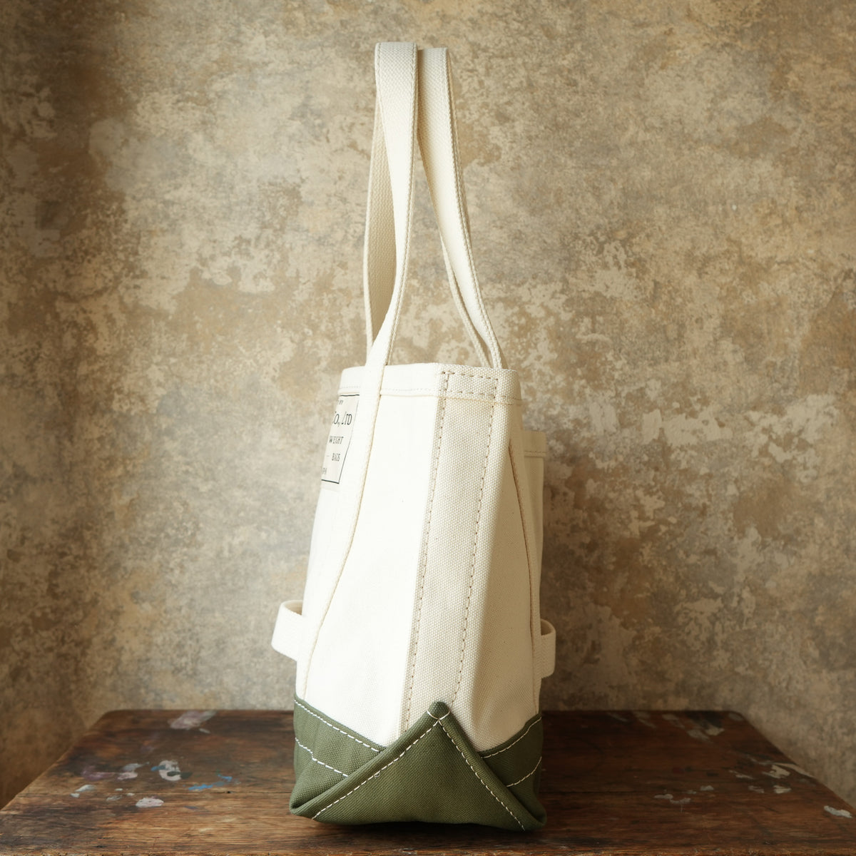 WORKERS_Tool Bag, Medium-Long Handle, Ecru x OD