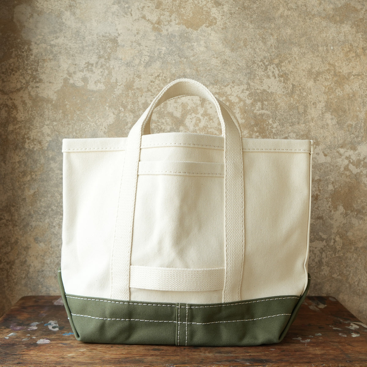 WORKERS_Tool Bag, Medium-Short Handle, Ecru x OD