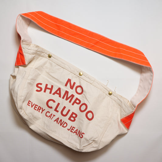 TCB jeans_NEWS PAPER BAG_NATURAL×ORAGE