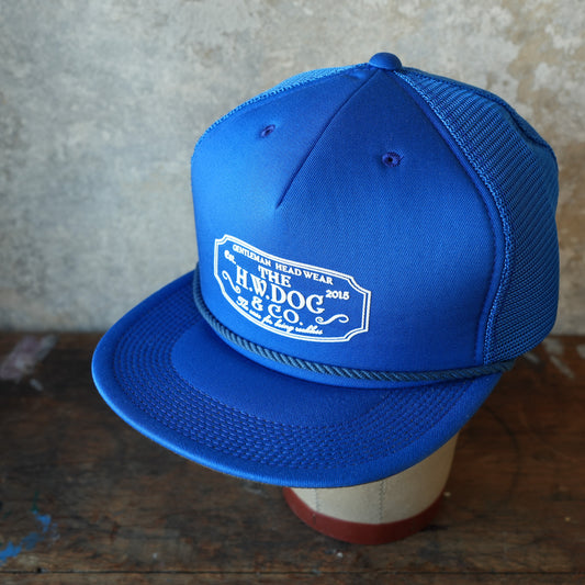 THE H.W.DOG&CO_D-01153_MESH TRUCKER CAP_Blue