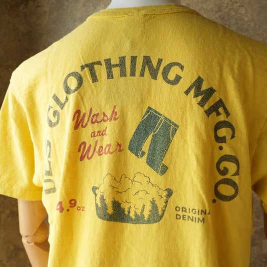 UES_652605_08_1_WASH & WEAR Tシャツ_YELLOW